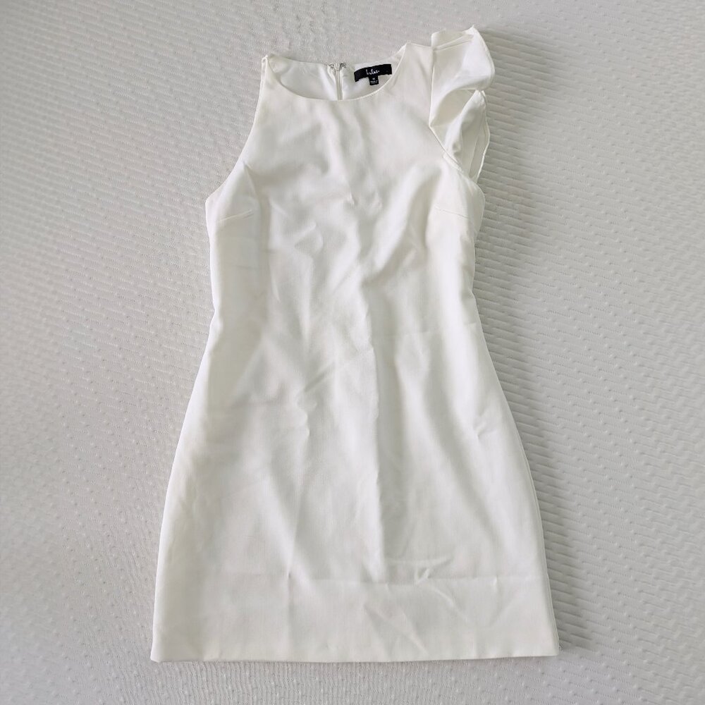 Lulus Dinah White One-Shoulder Dress - Picture 3 of 6